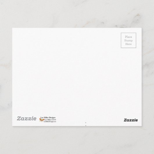 Sakura Pink Cherry Blossom Sky Briefkaart (Achterkant)