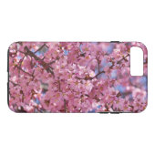 Sakura Pink Cherry Blossom Sky Case-Mate iPhone Case (Achterkant (Horizontaal))