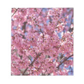 Sakura Pink Cherry Blossom Sky Notitieblok (Voorkant)