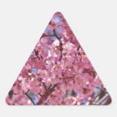 Sakura Pink Cherry Blossom Sky Sticker (Voorkant)