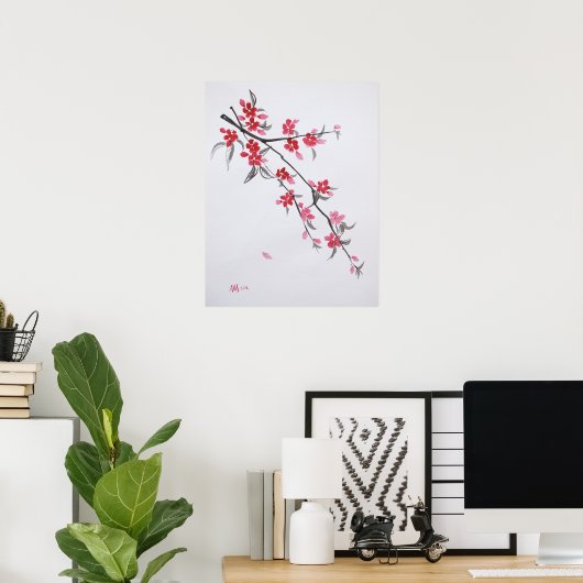 Sakura Poster (Thuiskantoor)