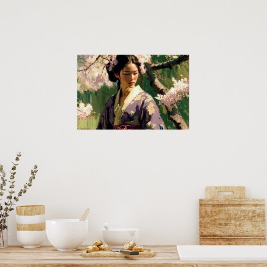 Sakura Poster (Keuken)