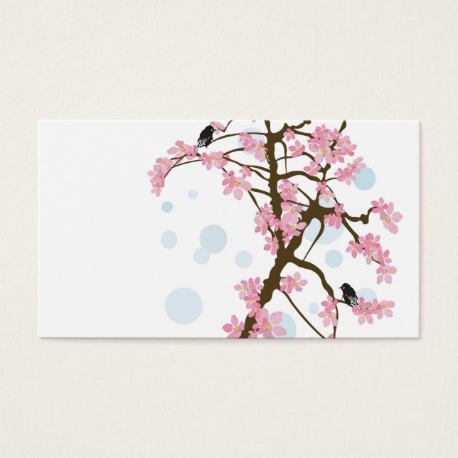 Sakura-profielkaart Visitekaartjes (Voorkant)