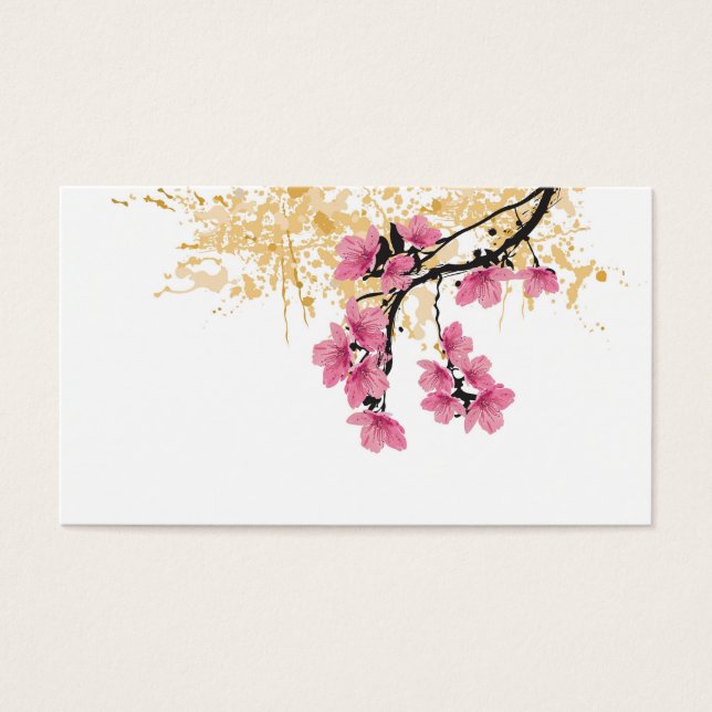 Sakura-profielkaart Visitekaartjes (Voorkant)