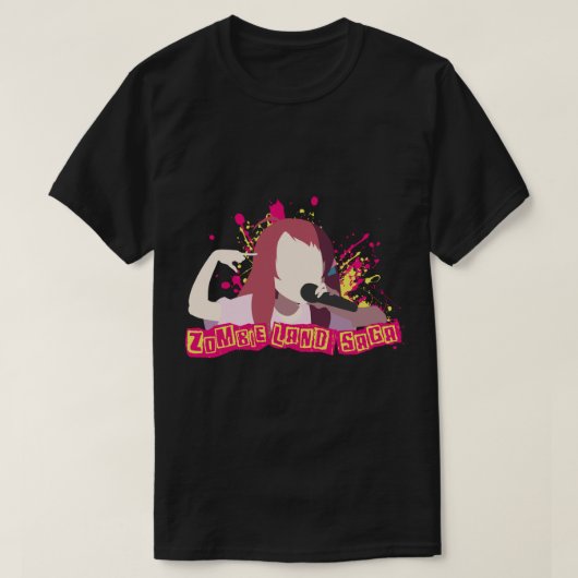 Sakura Rap Zombie Land Saga T-shirt (Design voorkant)