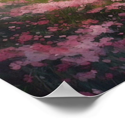 Sakura Reverie, Poster voor digitale kunst (Hoek)