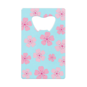 Sakura Roestvrijstalen flesopener Creditkaart Flessenopener