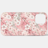 Sakura Roze Bloem Patroon Case-Mate iPhone Case (Achterkant (horizontaal))