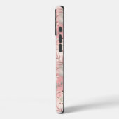 Sakura Roze Bloem Patroon Case-Mate iPhone Case (Achterkant / Links)