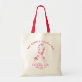 Sakura Roze Borstkanker Overlevende Fundraiser Tote Bag (Voorkant)