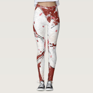 Sakura roze en witte kersenbloesem meisjesachtig leggings