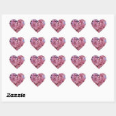 Sakura Roze Kersenbloesem Hemel Hart Sticker (Vel)
