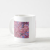 Sakura Roze Kersenbloesem Hemel Koffiemok (Voorkant links)