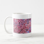 Sakura Roze Kersenbloesem Hemel Koffiemok (Links)