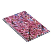 Sakura Roze Kersenbloesem Hemel Notitieboek (Rechterzijde)