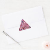 Sakura Roze Kersenbloesem Hemel Sticker (Envelop)
