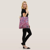 Sakura Roze Kersenbloesem Hemel Tote Bag (Op model)