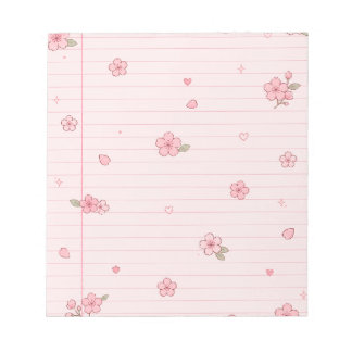 Sakura Roze Notitieblok