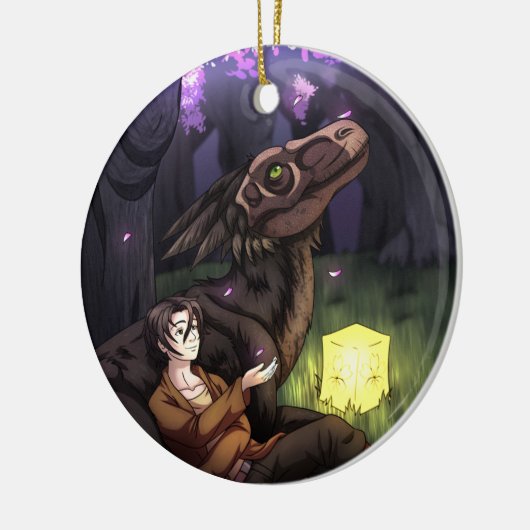 Sakura Season Keramisch Ornament (Links)