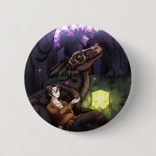 Sakura Season Ronde Button 5,7 Cm