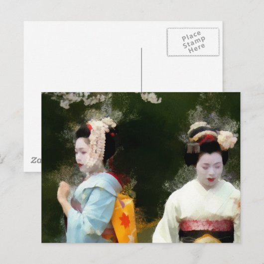 Sakura Secrets Art Briefkaart (Voorkant / Achterkant)