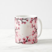 Sakura Serenity Mok – Cherry Blossom Elegance (Voorkant rechts)