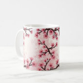 Sakura Serenity Mok – Cherry Blossom Elegance (Voorkant links)