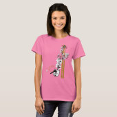 Sakura Shamisen, vrouwen T-shirt (Voorkant volledig)