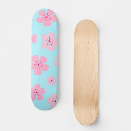 Sakura Skateboard (Voorkant)