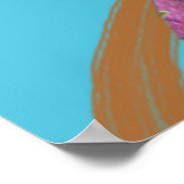 Sakura Sock Monkey Poster (Hoek)