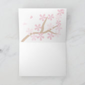 Sakura Sock Monkey Wenskaart Kaart (Binnen)