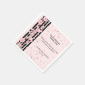 Sakura Spring Cherry Blossoms Baby shower Servet (Hoek)