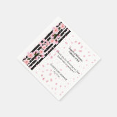 Sakura Spring Cherry Blossoms Baby shower Servet (Hoek)