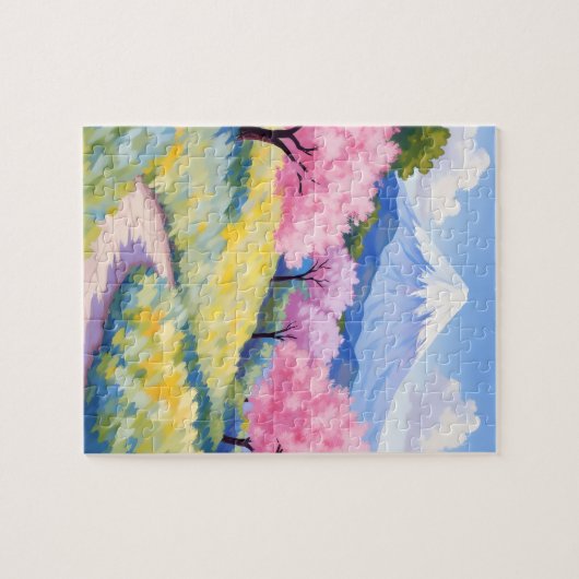 Sakura Spring Puzzle Legpuzzel (Horizontaal)