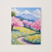 Sakura Spring Puzzle Legpuzzel (Verticaal)