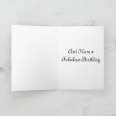 Sakura Squirrel in Cherry Tree Go Nuts Birthday Kaart (Binnen)