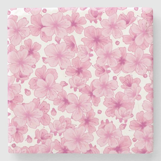 Sakura Stenen Onderzetter (Voorkant)