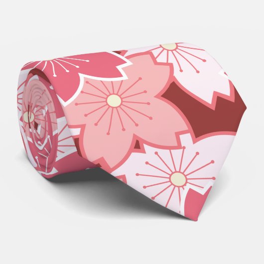 sakura stropdas (Opgerold)