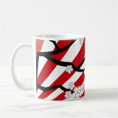 Sakura Sunrise White Cherry Blossom Flowers Zen Koffiemok (Links)