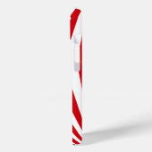 Sakura Sunrise Zen Stripes White Cherry Blossom Case-Mate iPhone Case (Achterkant / Links)