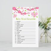 Sakura tak Baby word scramble game (Staand voorkant)