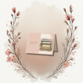 Sakura Tea House Destination Wedding Guest Card Bedankkaart