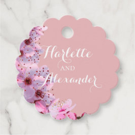 Sakura Theme Bedankjes Labels