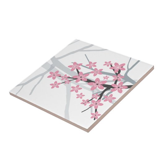 Sakura Tile Tegeltje (Zijkant)