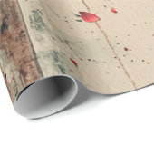 Sakura Torii Inktwaskunst Cadeaupapier (Rol Hoek)