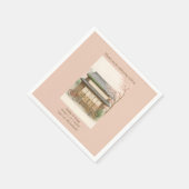 Sakura Traditionele theehuis bestemming bruiloft Servet (Hoek)