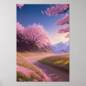 Sakura Trail Poster (Voorkant)