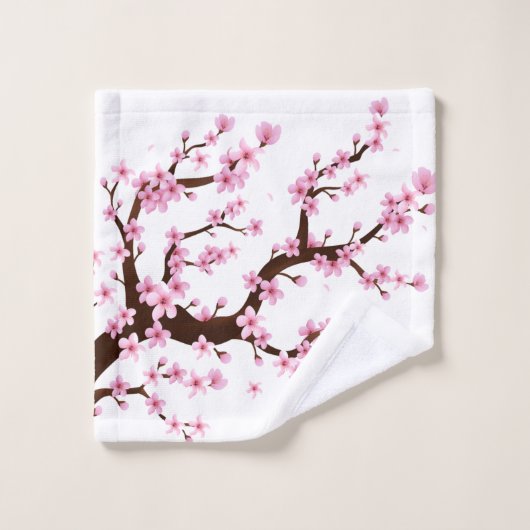 Sakura Tree badhanddoekset Bad Handdoek (Wasdoekje)