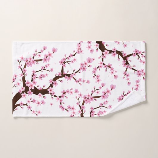Sakura Tree badhanddoekset Bad Handdoek (Handdoek)
