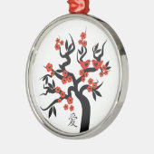 Sakura Tree Chinese Love Symbool custom ornament (Links)